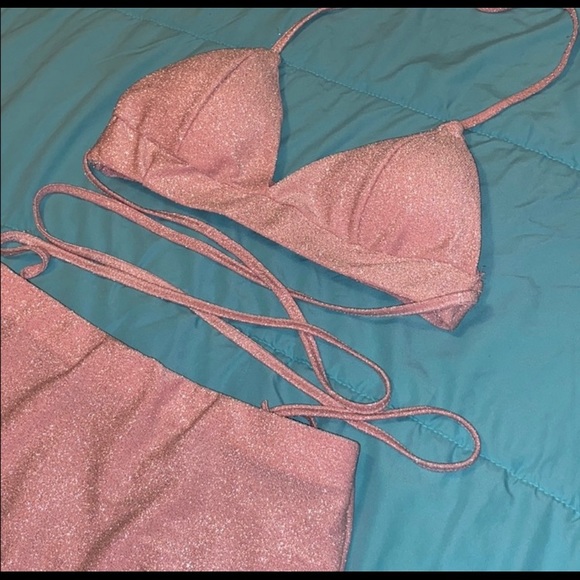 Brand new baby pink glitter set💕 - Picture 3 of 3